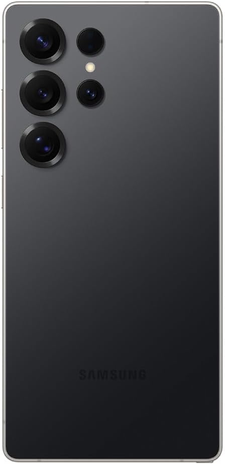 Samsung Galaxy S25 Ultra 5G (2025) 1TB Storage + 12GB RAM SM-S938B Qualcomm Snapdragon 8 Elite SIM Free Factory Unlocked Android 15 Smartphone (Titanium Black)