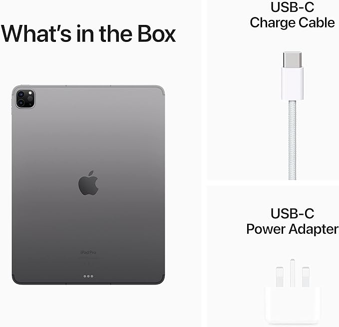 2022 Apple iPad Pro (12.9-inch, Wi-Fi + Cellular, 2TB) - Space Gray