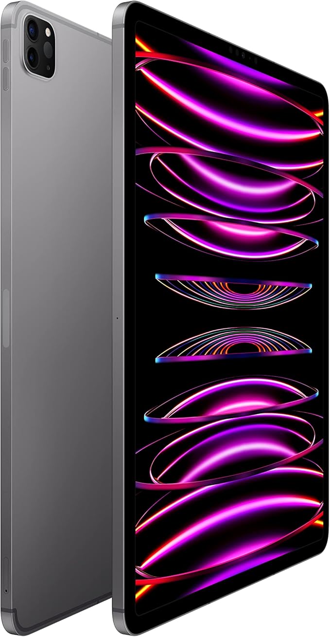 2022 Apple iPad Pro (12.9-inch, Wi-Fi + Cellular, 2TB) - Space Gray