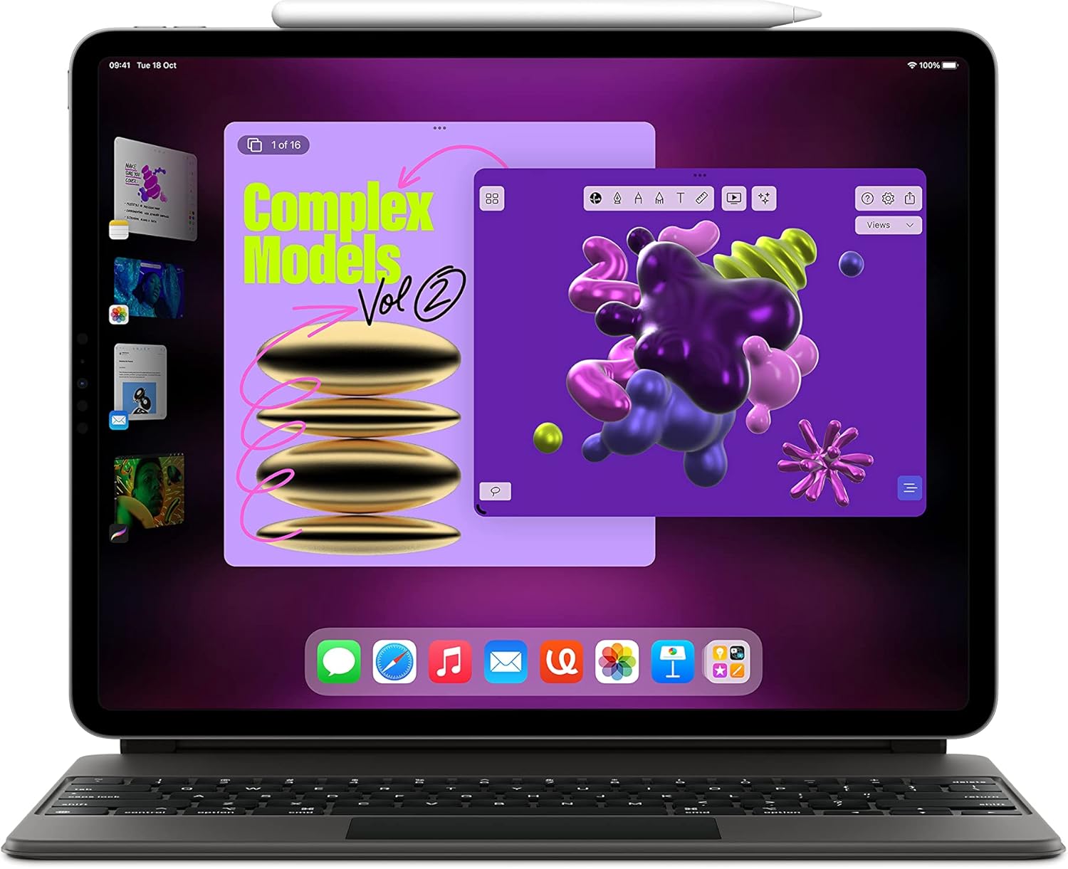 2022 Apple iPad Pro (12.9-inch, Wi-Fi + Cellular, 2TB) - Space Gray